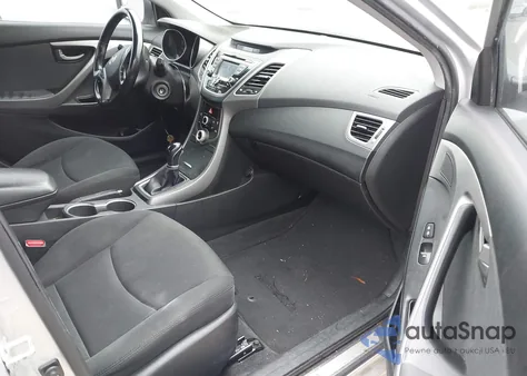 2015 Hyundai Elantra Se from USA, damaged, VIN KMHDH4AE4FU240161